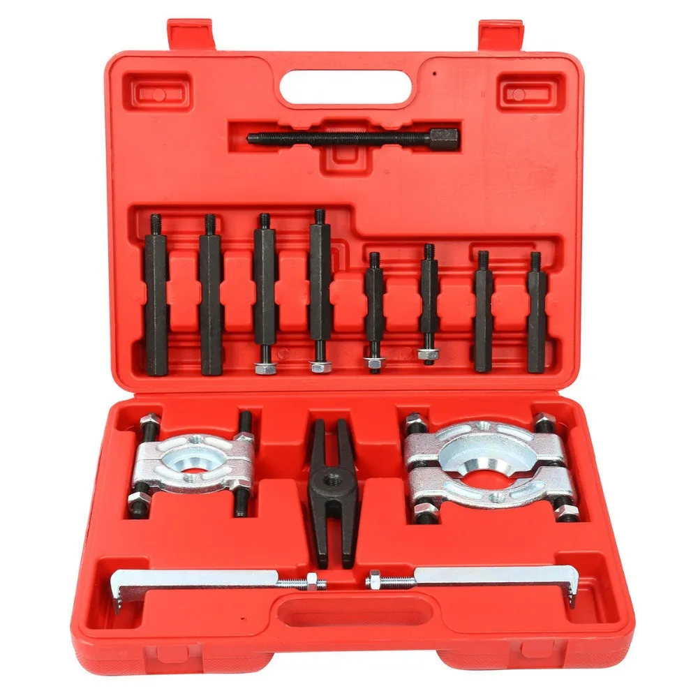 14pcs Bearing Separator Puller Set 2" and 3" Splitters Remove Bearings