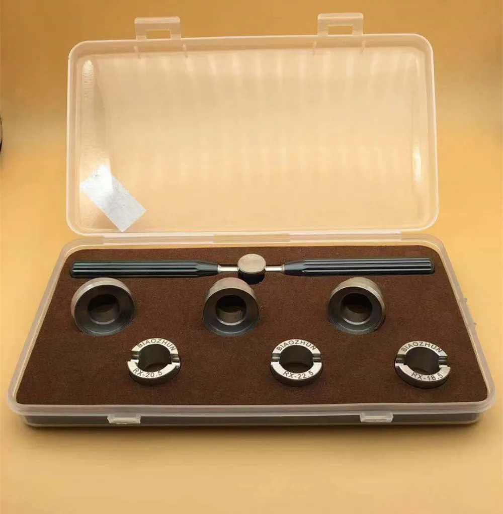 

handle Watch tool - 6pcs/set Watch back Case Opener removal Key for RLX& TUDer(18.5MM-29.5MM)