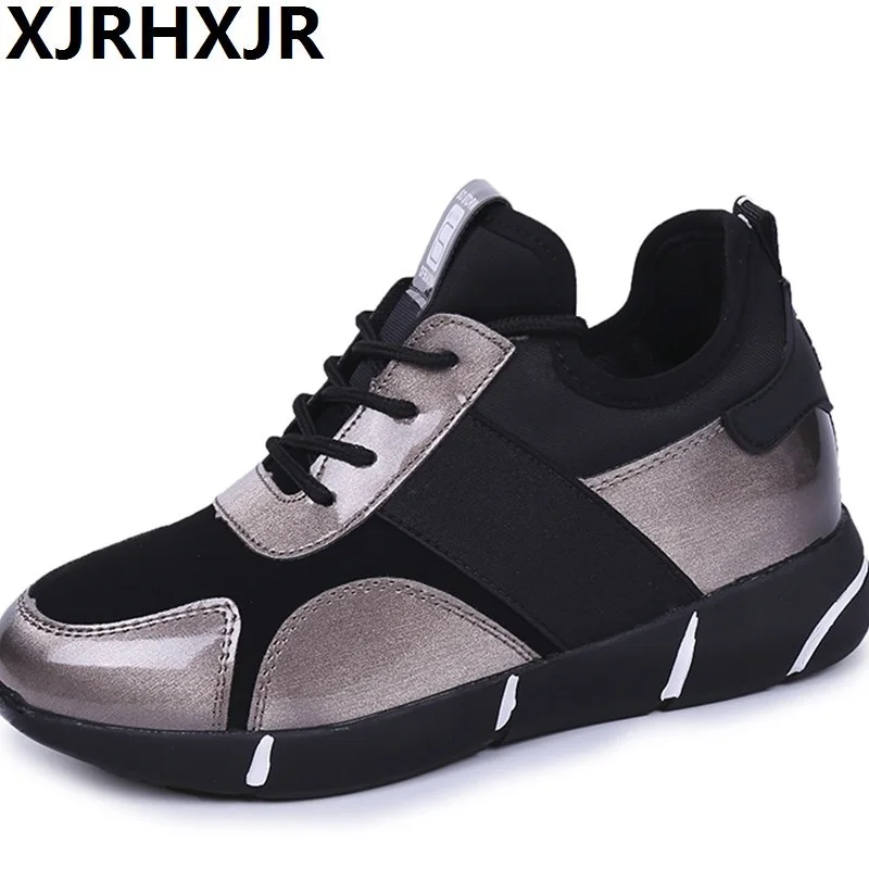 

Spring Autumn Women Sneakers Female Casual Shoes Ladies Wedges Basket Femme Lace Up Trainers Platform Tenis Feminino Size 40