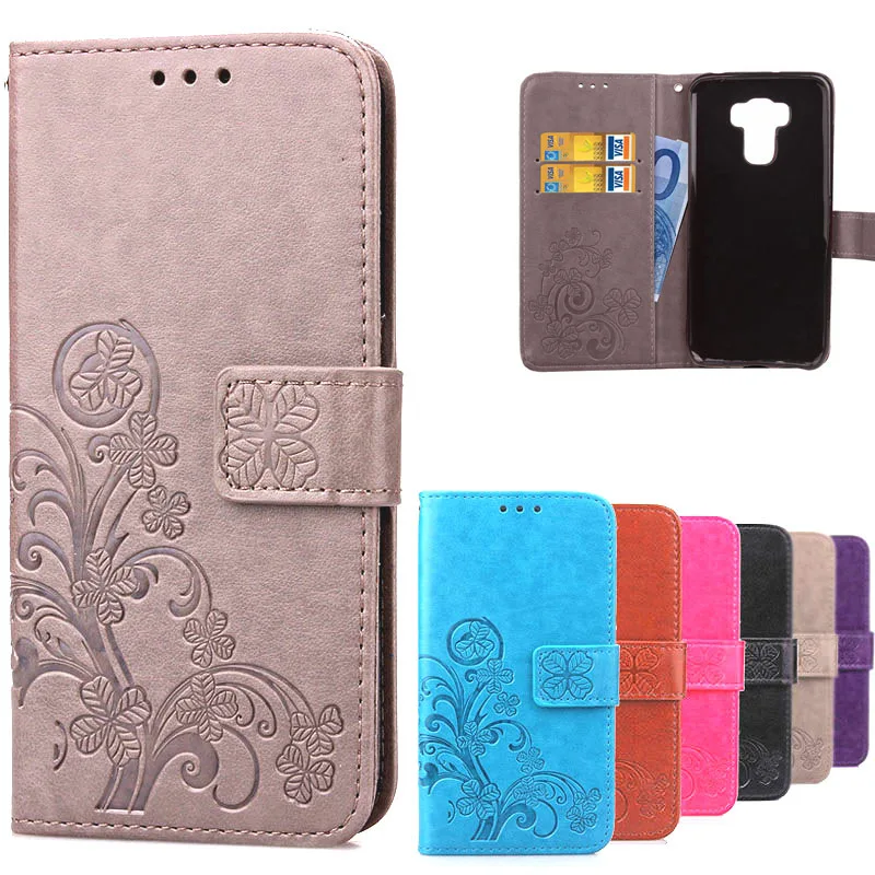 

Cover For Asus Zenfone 3 Max ZC553KL Case 5.5 inch Silicon Soft TPU + Luxury PU Leather Flip Case For Asus ZC553KL Fundas