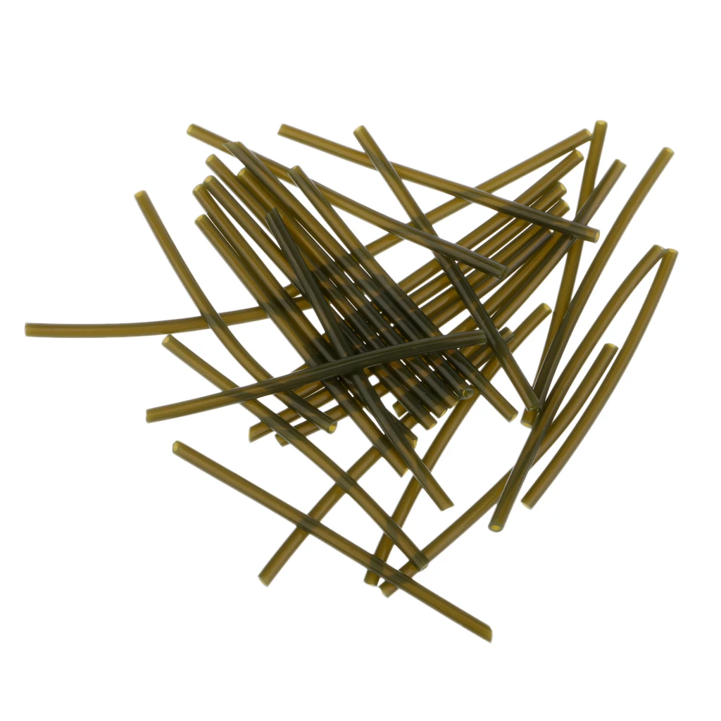 30Pcs Fishing Rigs Shrink Tube Heating Shrink Tube Carp Fishing Accessories tube de mat&eacute;riel de p&ecirc;che Aparejos de pesca tubo