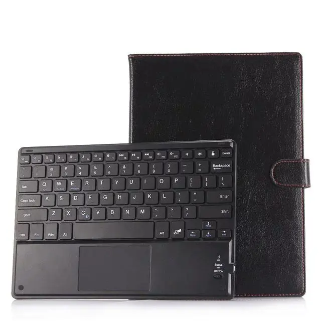 

For Huawei Mediapad T5 10 Russian/Hebrew/Spanish case For Huawei M5 Lite 10.1 Tablet Wireless Bluetooth keyboard Cover + pen