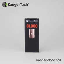 100 шт./лот оригинальная катушка Kangertech CLOCC 0.5ohm SS316L 0.15ohm Ni200 1.0ohm сменная катушка для атомайзера Kanger Cltank