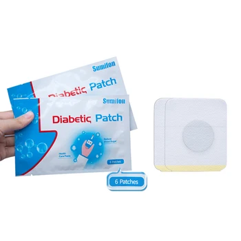 

6 Pcs Diabetic Patch Stabilize Blood Sugar Balance Glucose Natural Herbs Plaster can CSV