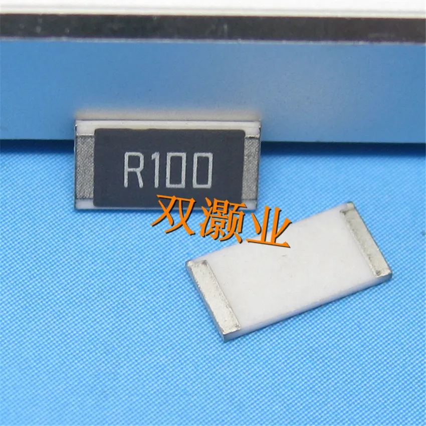 100PCS new SMD resistors 2512 1W 0.1 ohm 0.1R R100 100 mohm 1% high ...