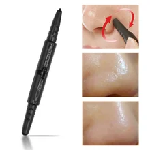 Горячая портативная Очищающая палочка для лица, носа, черных точек, удаляет поры, Роговая мягкая кожа, сенсорная головка носа, средство для очистки пор