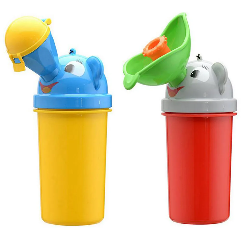 Portable Travel Potty Cute Cartoon Urinal Baby Girl Boy