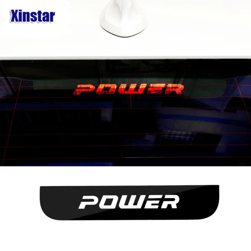 

Acrylic M power performance car high brake hight decoration for BMW 3 5 7 series F30 F10 316 318 320 330 335 520 530 550 750