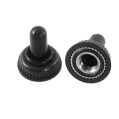 10Pcs 12mm Dia Toggle Switch Waterproof Rubber Cover Cap Waterproof Boot Cap TD