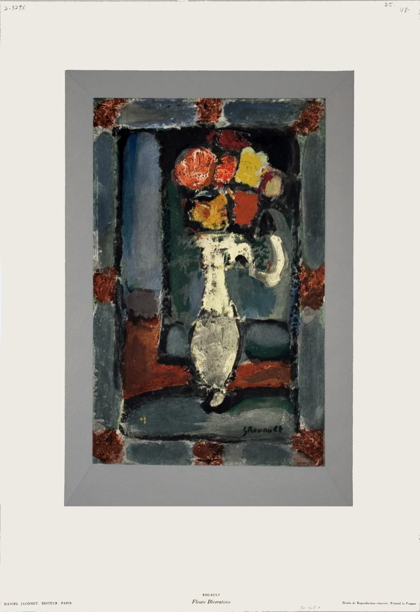 Georges Rouault - Fleurs Decoratives