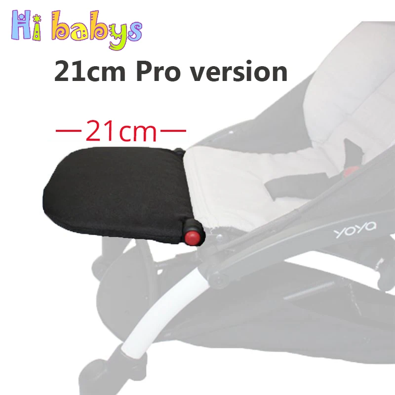 

Baby Stroller Accerioes Footrest Footboard Yoya Yoyo Stroller Extend Foot Rest 21cm 14cm Infant Toddler Stroller Extension Board