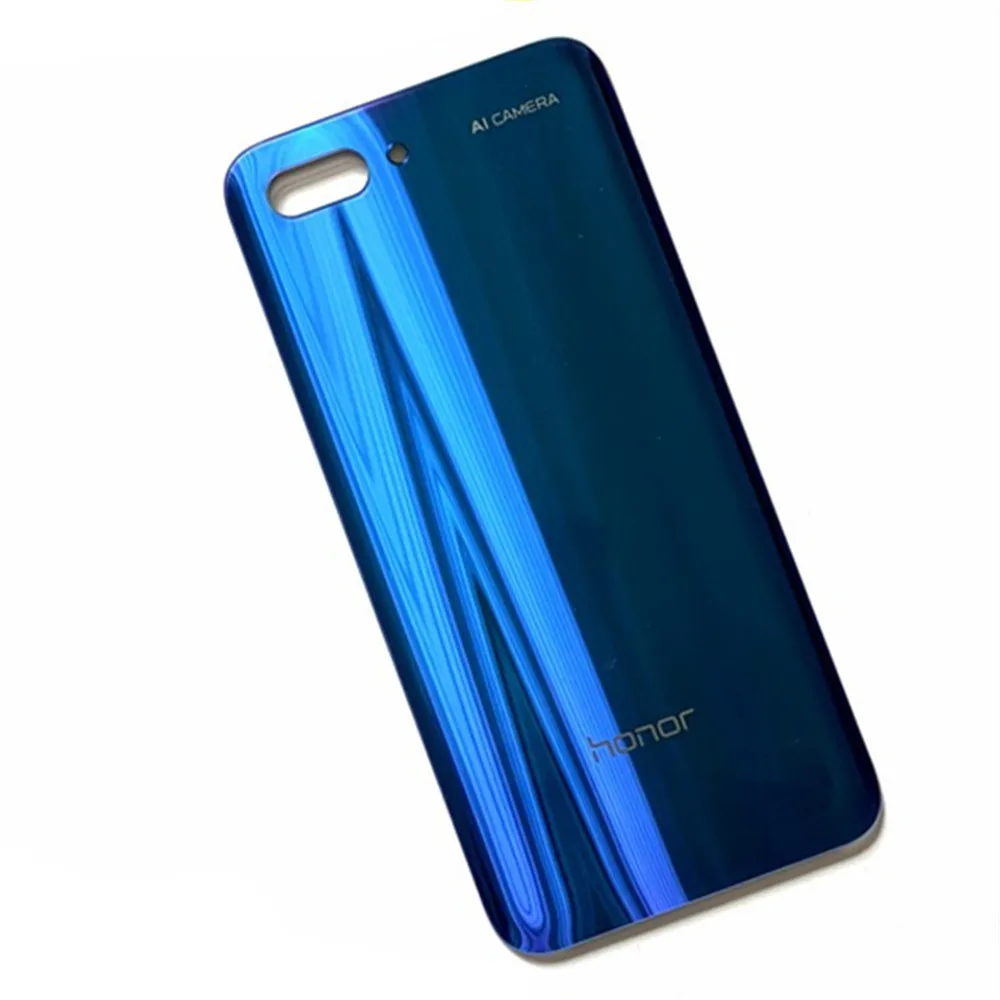 Для huawei honor 10 COL-L29 Задняя крышка батареи Задняя стеклянная панель двери Корпус чехол Ремонт Запасная часть