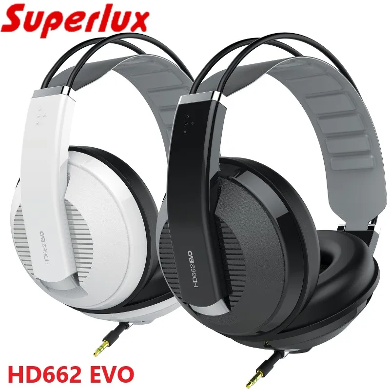Superlux HD662 EVO Закрытая задняя гарнитура для мониторинга Игровые наушники со