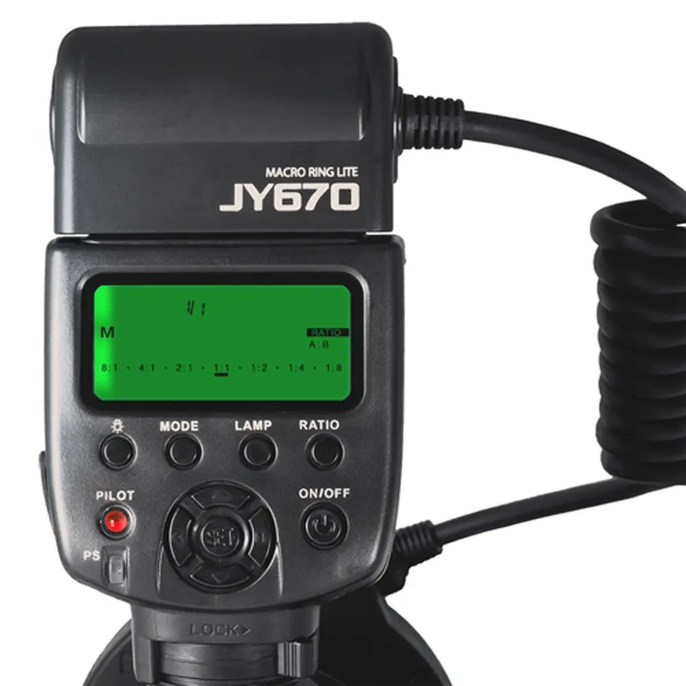 VILTROX JY-670 Macro Ring Light flash (25)