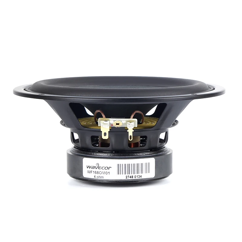 

HF-016 HiFi Speakers 6.5 Inch die cast frame/chassis Paper Cone Mid Woofer speaker driver unit /WF168OM01/ 8 ohm 88dB