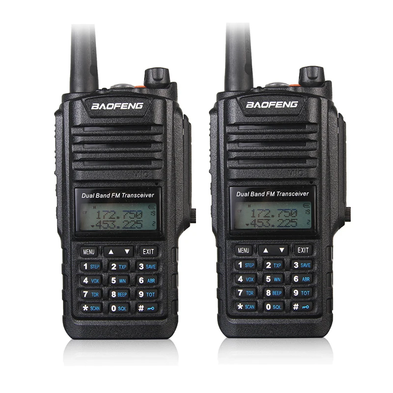 

Baofeng BF-A58 Portable Walkie Talkie 5W UHF VHF UV Band IP67 Waterproof Two Way Radio Interphone Transceiver A58 2pcs