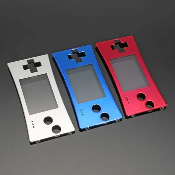 

Red Silver Blue For GameBoys Micro Replacement Front Shell Faceplate Cover for GBM GameBoys Micro System Front Case Cover