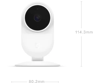 Xiaomi Mijia 1080 P, умная портативная веб-камера, ip-камера, Bluetooth концентратор, 130 градусов, 2,4G/5G, Wi-Fi, ночное видение, TF+ NAS, микрофон, динамик