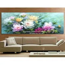 5D алмазная вышивка Романтический пион Diy картина 3d полный для квадратного сверла цветущие цветы рукоделие домашний декор ремесла