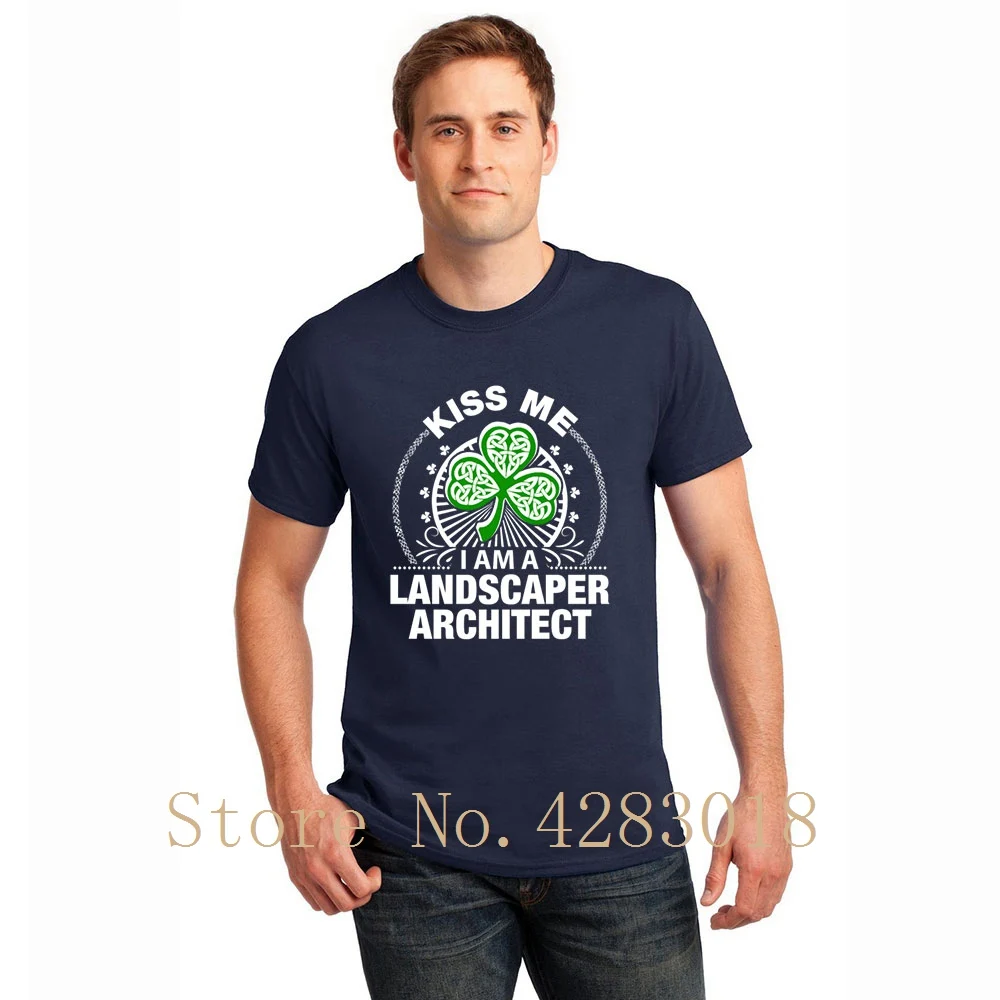 I m A Landscaper Architect Kiss Me T-Shirt For Men Short Sleeve Letters Humor T-Shirt Summer Camisetas Size S-3xl Funky Tee Top I m A Landscaper Architect Kiss Me T-Shirt For Men Short Sleeve Letters Humor T-Shirt Summer Camisetas Size S-3xl Funky Tee Top