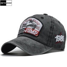 [NORTHWOOD] Новинка, Мужская бейсболка из стираного хлопка, бейсболка в стиле хип-хоп, женская кепка, винтажная Кепка для папы, фирменная бейсболка