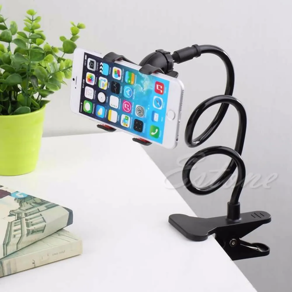 

Hot Universal Lazy Bed Desktop Mount Car Stand Holder For Cell Phone Long Arm