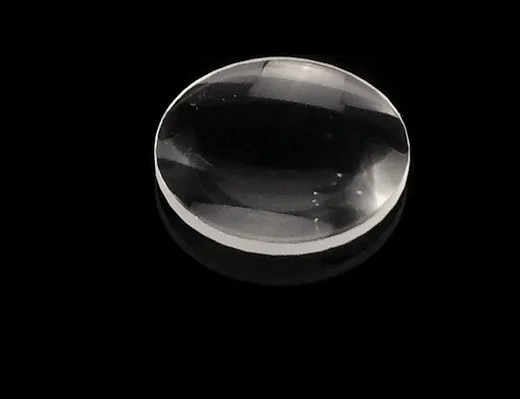 Оптическая плоско-выпуклая линза K9, диаметр 25 мм фокусное расстояние 50 мм