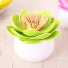 BF040 коробка зубочистки лотоса пылезащитный чехол зубочистки украшения 8,3*8,2*8,6 см