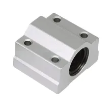 Peças de Impressora DuoWeiSi 3D SC12UU SCS12UU LM12UU rolamento Linear deslizante tipo de caixa de guia de alojamento do rolamento do eixo óptico SC12