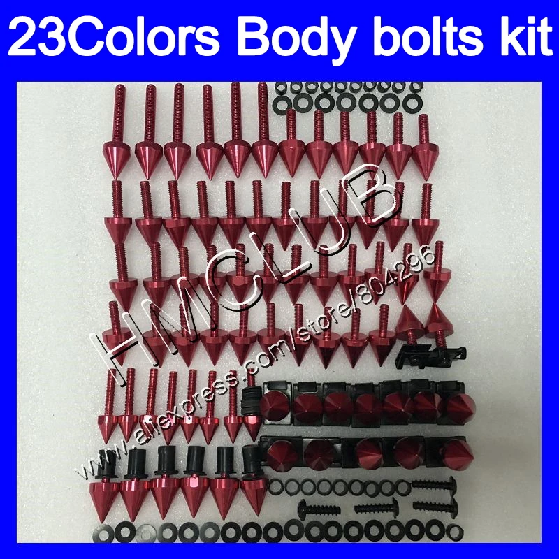Complete Fairing bolts kit For YAMAHA YZFR1 00 01 02 03 YZF R1 YZF1000 YZF-R1 2000 2001 2002 2003 Full Body screws Nuts screw | Автомобили