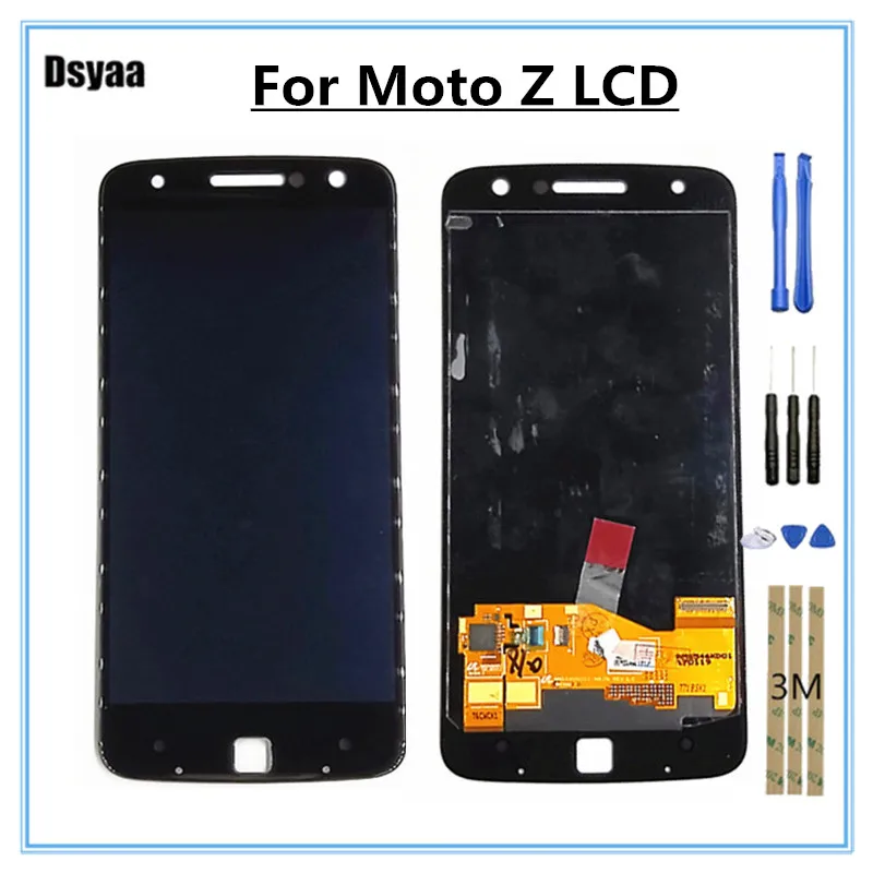 

5.5Inch for Motorola Moto Z Droid XT1650 LCD Display Touch Screen Digitizer Assembly Replacement Parts for Moto Z LCD