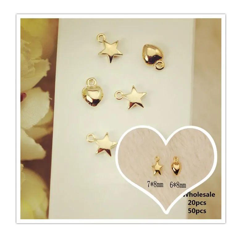 Стереоскопическая пентаграмма/сердце очарование Bijoux для женщин ручной работы