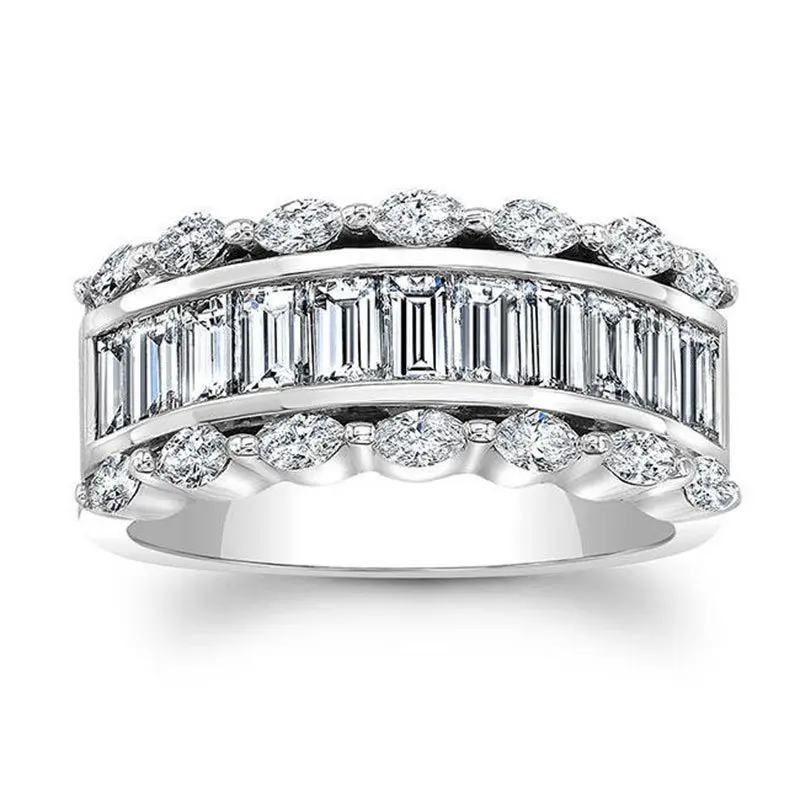 ZN сияющее обручальное кольцо anillos mujer обещающее кольцо для женщин Роскошные новые модные ювелирные изделия высокого качества