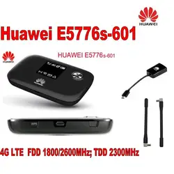 Новые разблокировать huawei e5776s-601 4 г LTE FDD TDD Беспроводной маршрутизатор 150 м Wi-Fi модем и Huawei af10 адаптер и пара 4 г антенны