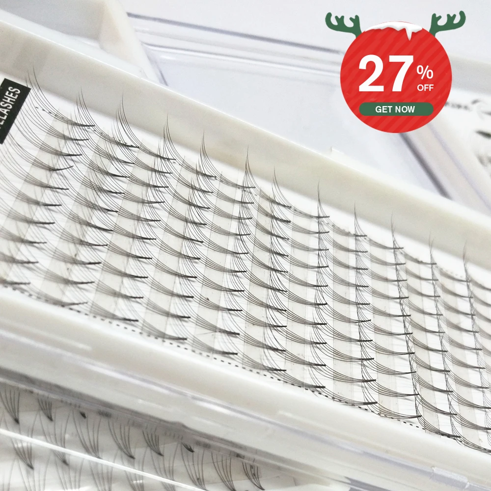 Seashine handmade luxury Lash Premade Volume Lash Fans 5D Volume Fans