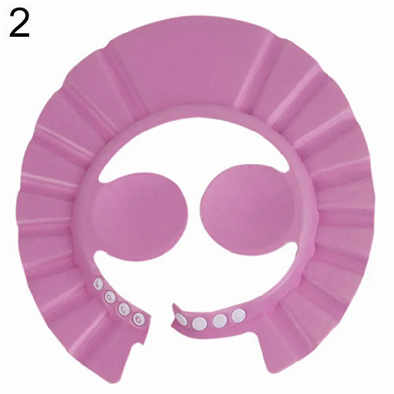 Горячая Регулируемый Мыть голову волос Водонепроницаемый Кепки детские ...