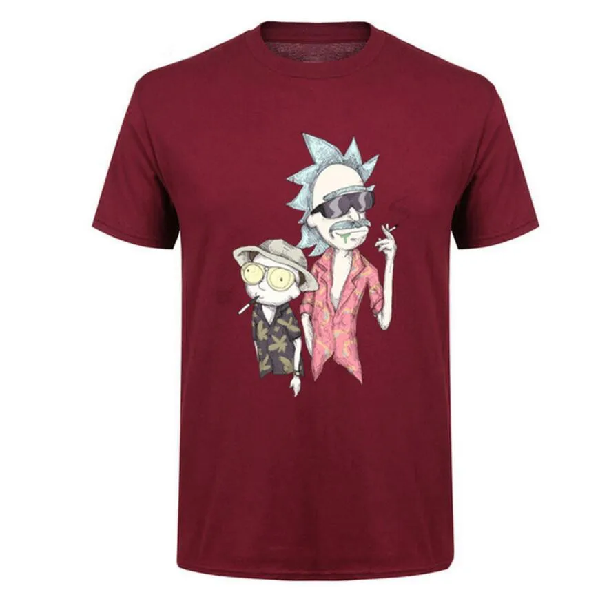 

Custom t-shirt Men Rick and Morty T-shirt Anime Style Cotton 3D tshirt O-Neck Short Sleeve T Shirt Homme Rick Morty Fans Tshirt