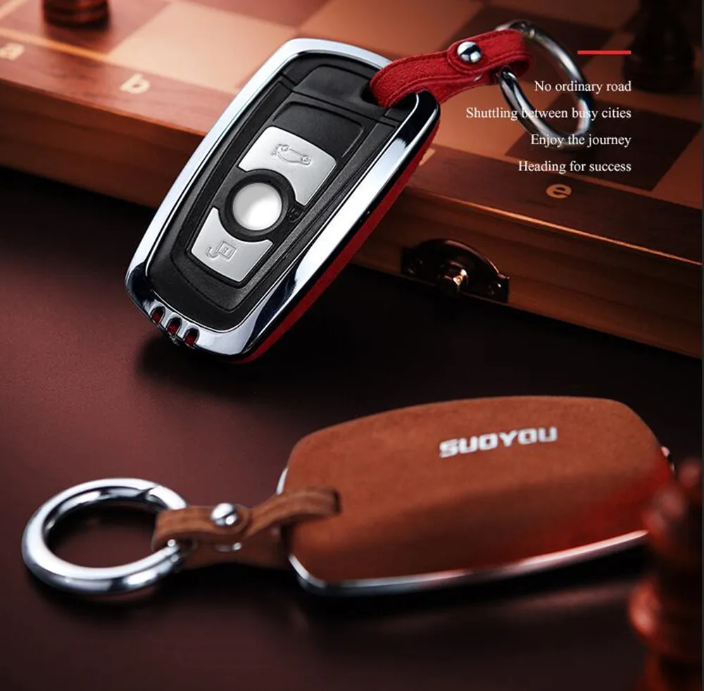 

Accessories Car Key Cover Case Key Case For BMW 520 525 f30 f10 F18 118i 320i 1 3 5 7 Series X3 X4 M3 M4 M5 Galvanized Alloy