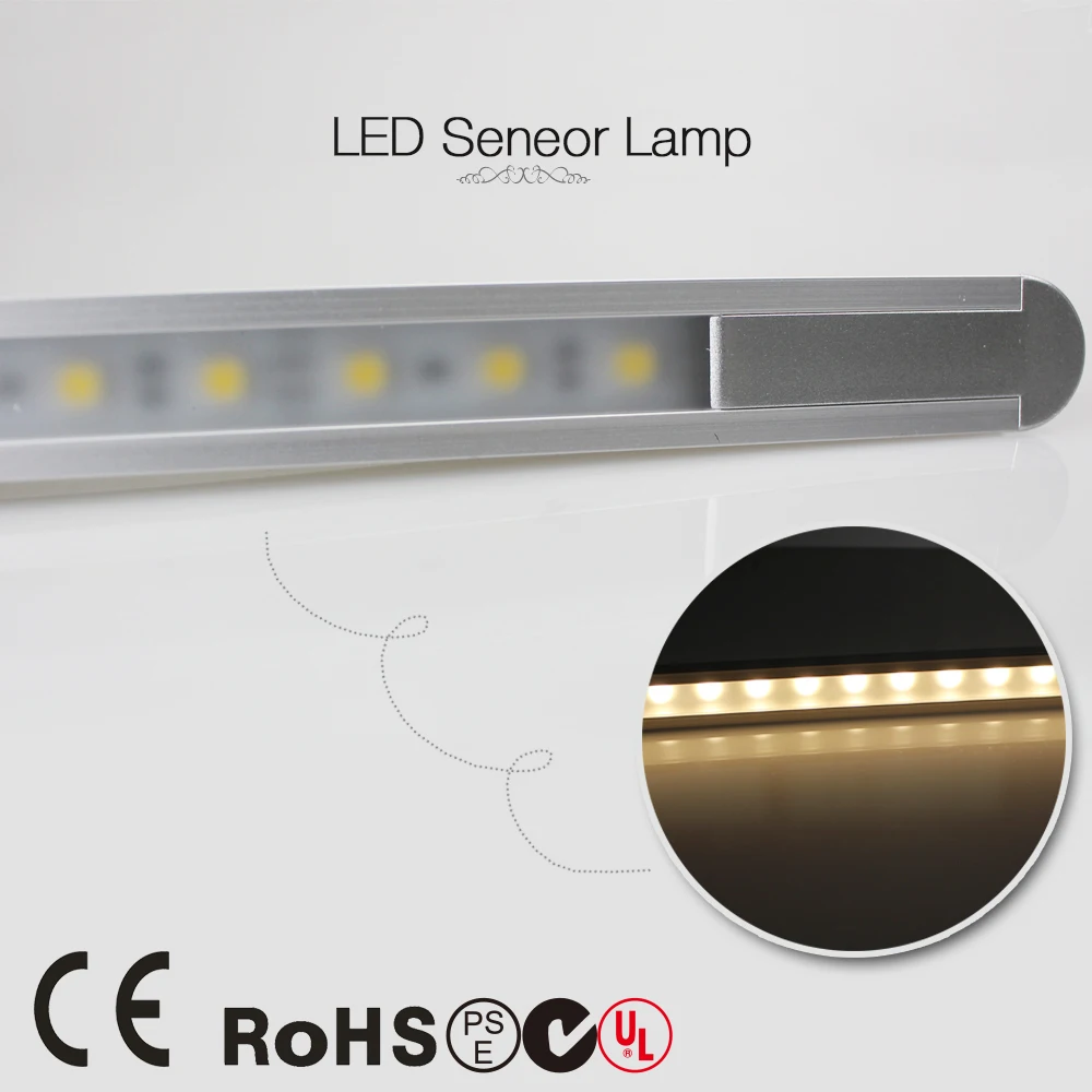50 см 360LM 24 светодиода 5050 LED инфракрасный датчик движения из pir лампы детектор бар