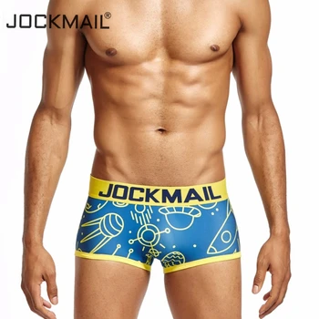 

JOCKMAI Brand New sexy men underwear boxer shorts Fashion panties men print underpants men boxershorts men gay underwear