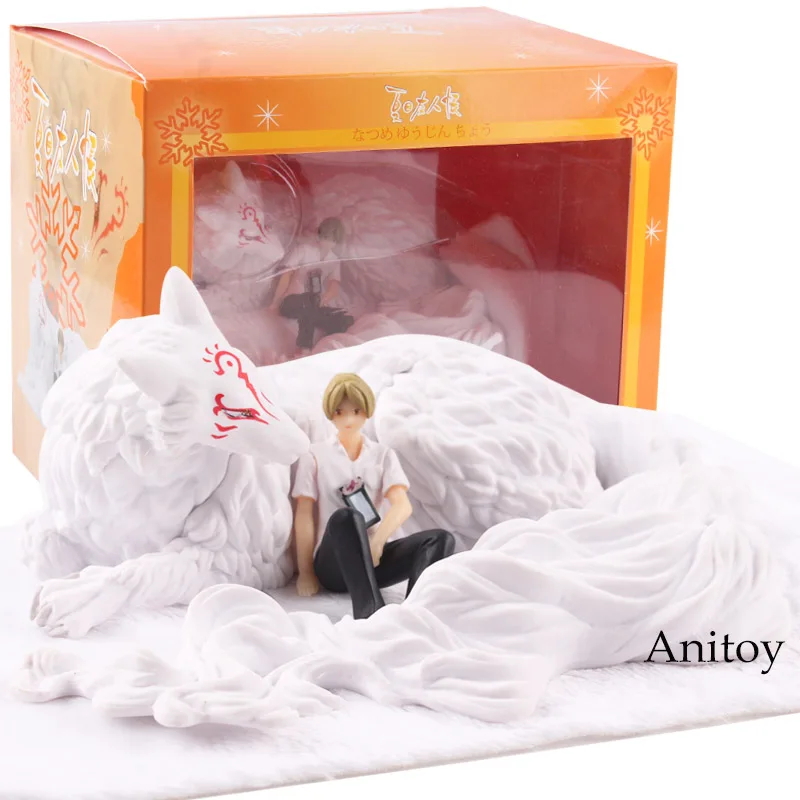 Natsume Yuujinchou аниме Такаси Нацумэ и Madara Nyanko Sensei ПВХ Фигурки Коллекционная модель игрушки - Цвет: with box