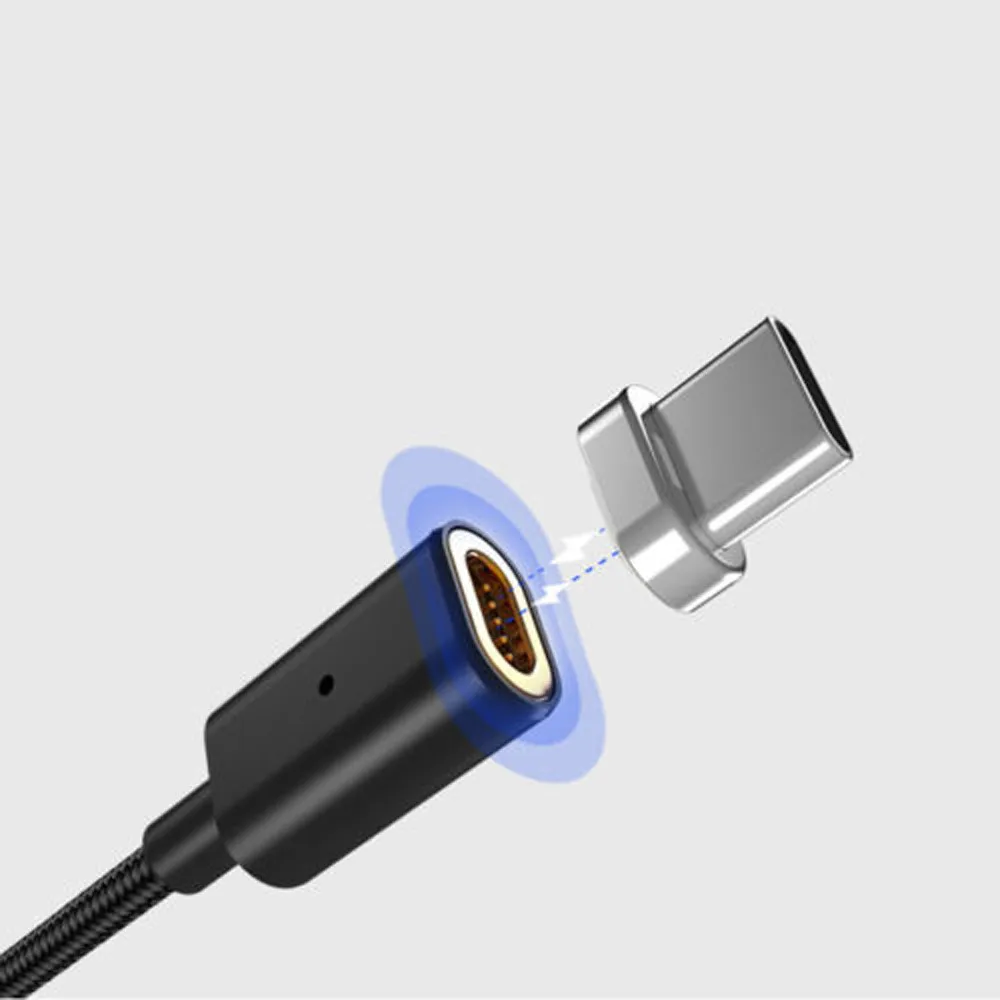 EPULA USB Type C магнитное зарядное устройство быстрый кабель для Huawei P9 Honor 8 Oneplus 3t Samsung