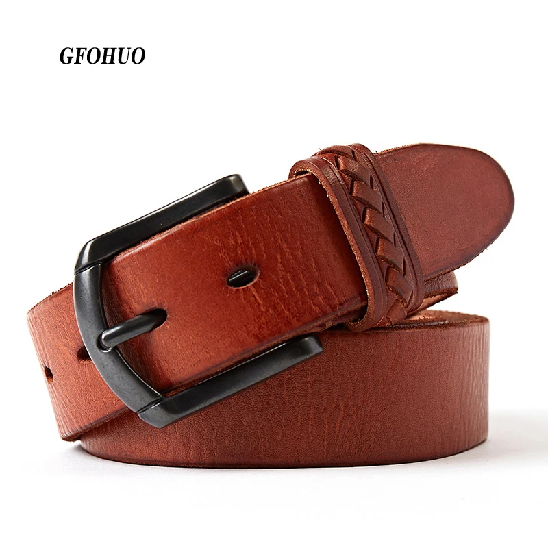 leather belt trousers