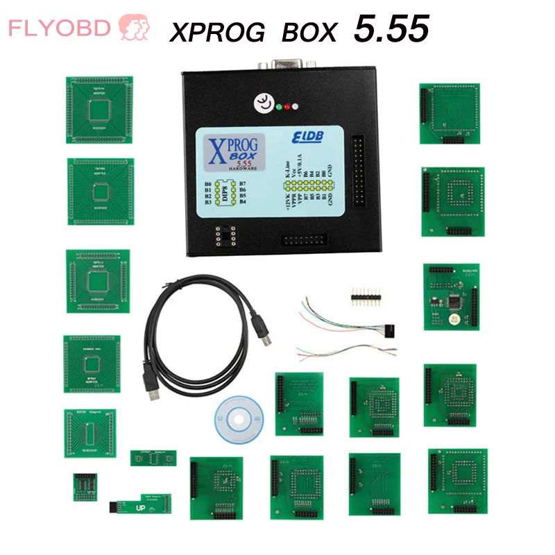 Лучшие продажи XPROG-5.55 Prog M Box V5.55 Авто ecu чип инструмент настройки программист Xprog 5,55 Xprog5.55 лучше, чем xprog5.50