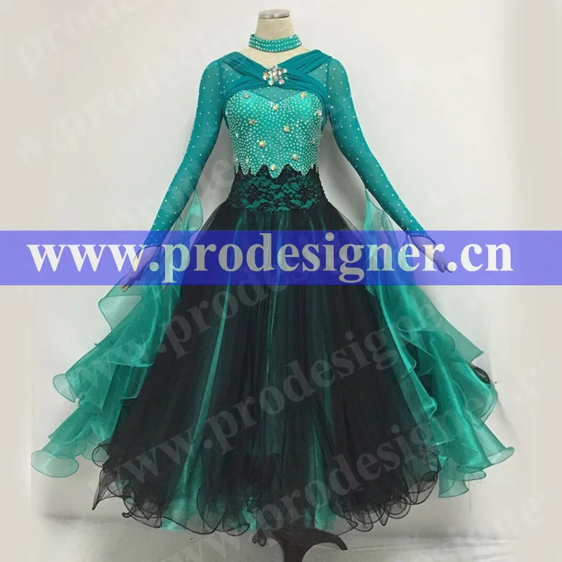 

Waltz dress Tango Dancing Ballroom Dance Dress standard dance Dress competition quick step dancing costumes shiny stones