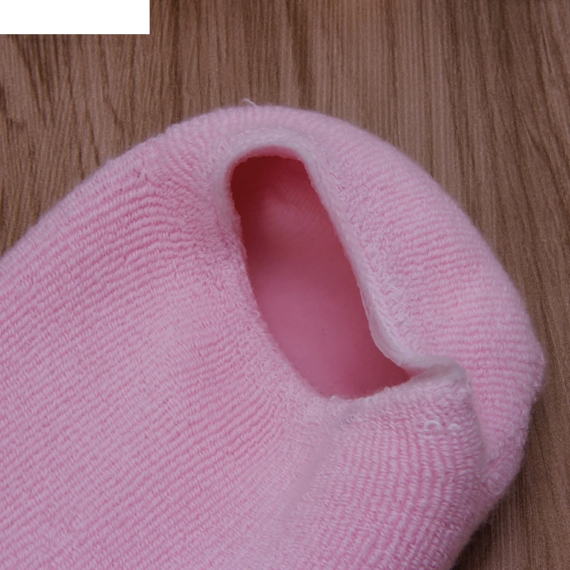 1 комплект силиконовых носков многоразовые Спа гель увлажняющие носки отбеливающие отшелушивающие гладкие маски уход за ногами
