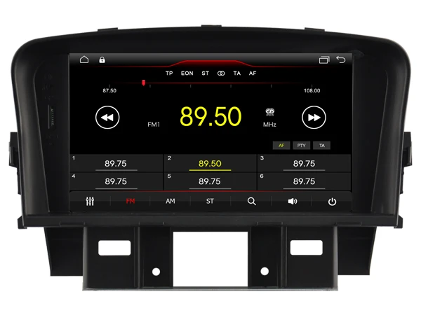 Clearance Android 8.1 quad core car dvd player media car audio stereo wifi carplay bluetooth headunit for CHEVROLET CRUZE 2008-2013 5