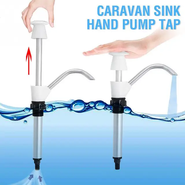 Caravan sink water hand pump tap camping trailer motorhome rv 4wd replacement