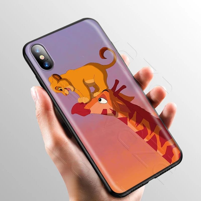 Чехол Lavaza с изображением короля льва из мультфильма для iPhone 11 Pro XS Max XR X 8 7 6 6S Plus 5 5S se