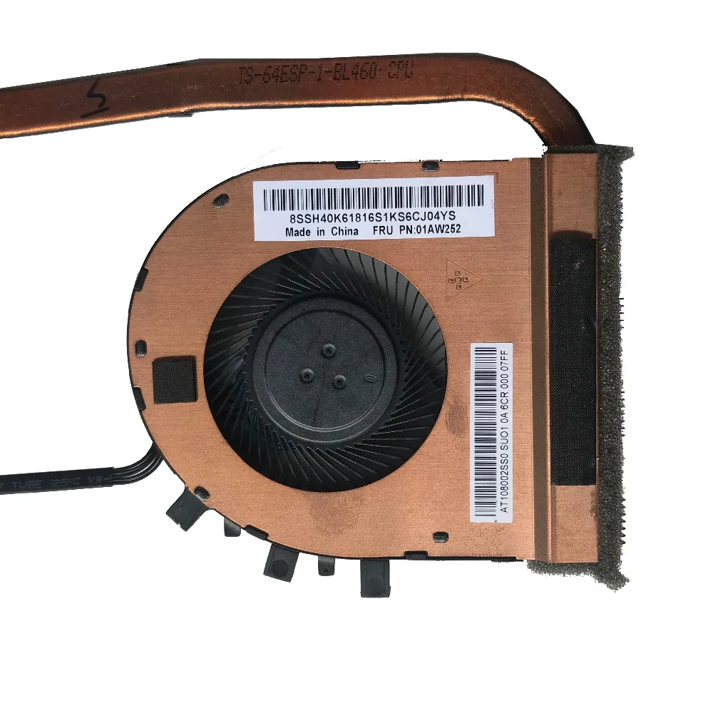 Оригинальный радиатор для ноутбука Lenovo L450 L460 FRU 01AW252 01AW251 EG50050S1 C920 S9A AT108002SS0 100%